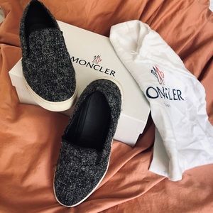 Moncler Size 38 Slip-on Sneakers - great condition